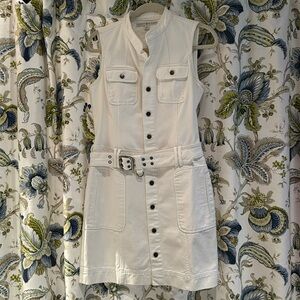 Tommy Hilfiger White Denim Dress